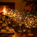 Nest and Flowers Table Lights, Firework LED Decorative Lamp, Christmas Decoration for Party, Romantic Ambient Lighting for Bedroom Living Room, Indoor Decor Gift for Family & Friends(5PCS,Warm Light)