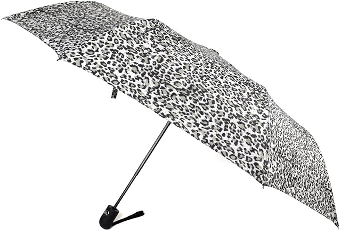 Nollia Windproof Automatic Travel Umbrella, Compact Portable with Reinforced Ribs for Sun & Rain