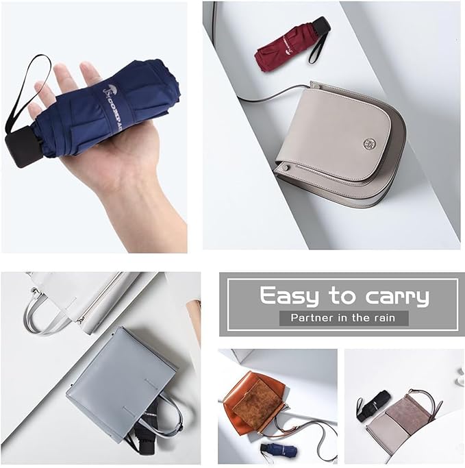 SY COMPACT Travel Umbrella - Lightweight Portable Mini Compact Umbrellas-Factory Outlet Shop