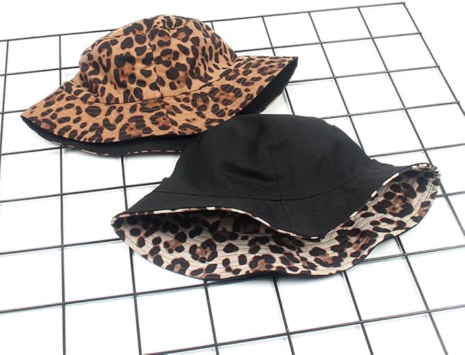 Quanhaigou Bucket Hat for Men Women,Packable Reversible Printed Sun Hats,Fisherman Outdoor Summer Travel Hiking Beach Caps