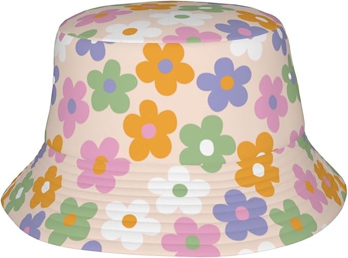 Mushrooms Skulls Cool Bucket Hat Beach Sun Hat Beach Fishing Hat for Men Women