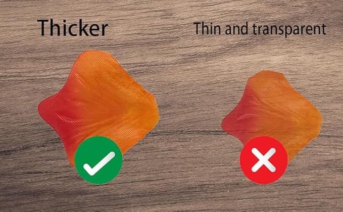 1500 PCS Separated Artificial Orange and Red Rose Petals, Sunset Flower Petals,Orange Flower Girl Petals for Wedding Decor,Romantic Night for her Set
