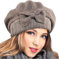VECRY Women's 100% Wool Bucket Hat Felt Cloche Beret Dress Winter Beanie Hats