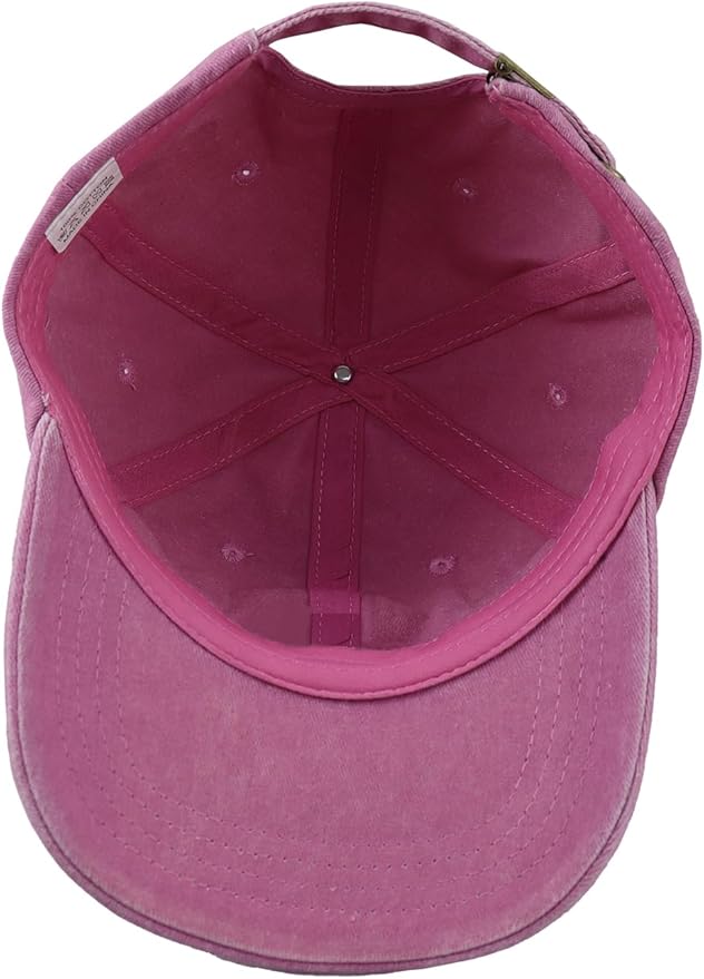 Life is Better in The Garden Hats for Women, Adjustable Cotton Embroidered Gardening Baseball Cap