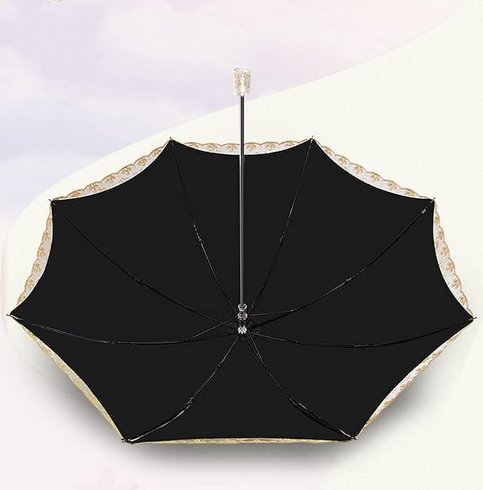 Honeystore Flower Lace Parasols for Wedding Party Lace Bridal Umbrella