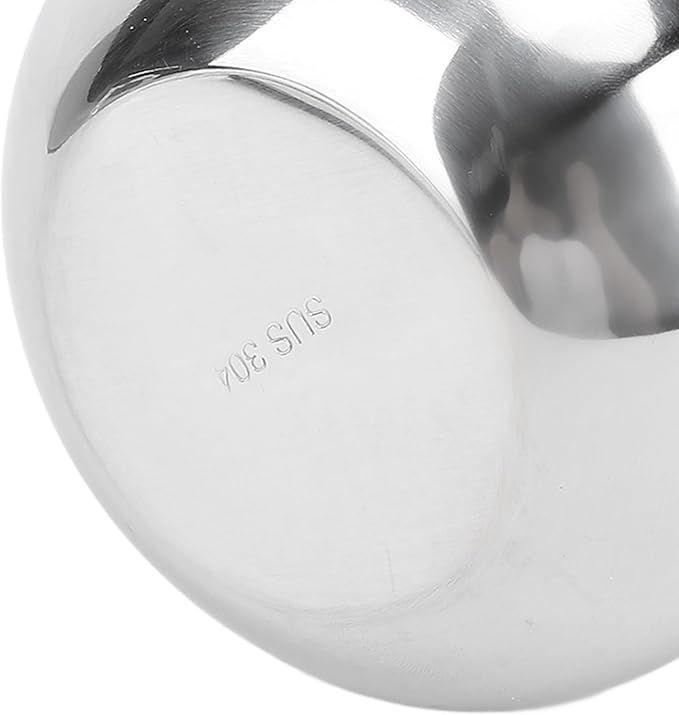 Metal Vase for Flowers Elegant Silver Stainless Steel Centerpiece Home Office Wedding Anniversary Decor 304 Stainless Steel 23x10cm