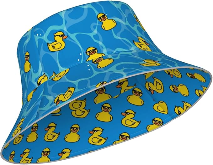 Hat Reversible Fisherman Hats Double Sided Wearing for Women Men Boys Girls