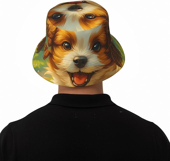 Rustic Autumn Cows and Pumpkins Bucket Hat Novelty Sun Hats Trendy Fisherman Cap for Men and Women