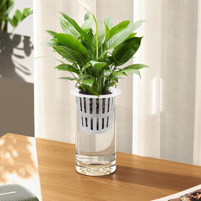 Olrla Acrylic Cylinder Vase 3 Pieces Set, Height 7.87‘’ and 9.8'' Shatter-Proof Plastic Cylindrical Flower Vases for Wedding Centerpieces, Home Office Decorations