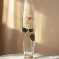 Efavormart 31" Tall Tapered Cylinder Glass Vase Clear Floor Vase Centerpiece for Table Décor