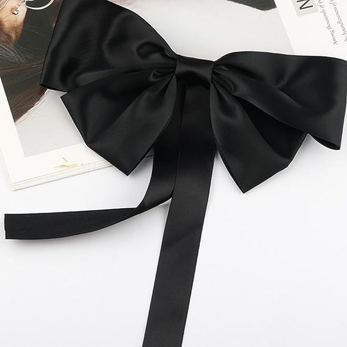 Double Face Black Satin Ribbon 1-1/2 inch X 50 Yards Polyester Black Ribbon for Gift Wrapping Weddings Party Hair Bow Invitation Decorations and More