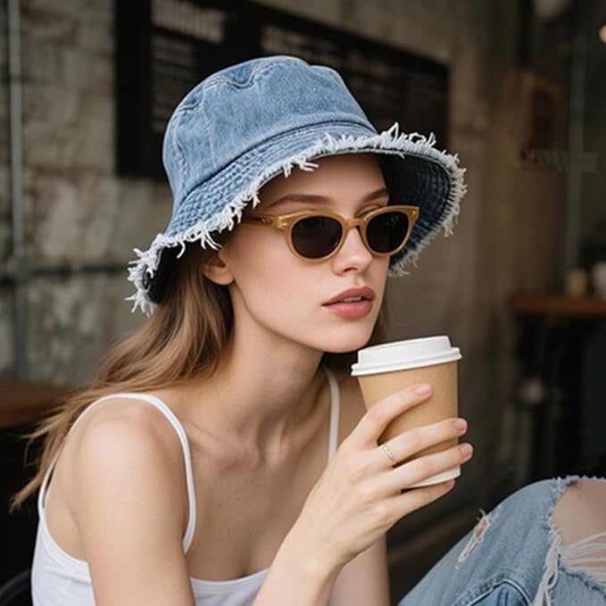 Bucket Hats for Women Man Cute Sun Beach Fisherman Hats