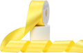 Daffodil Yellow Satin Ribbon, Double Faced 2 Inch X 25 Yards Daffodil Ribbon, Premium Satin Ribbon for Gift Wrapping, Crafts, Hair Bow Making, Sewing, Flower Bouquet, Wedding Party Decor