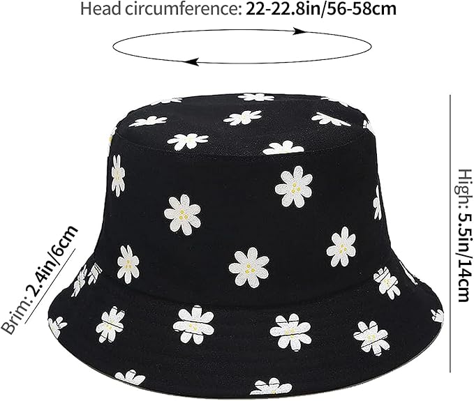 Bucket Hats for Women Man Cute Sun Beach Fisherman Hats