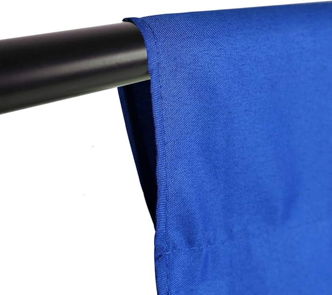 GFCC Royal Blue Backdrop - 8FTX10FT Polyester Blue Photo Backdrop for Photoshoot Background for Photography Screen Video Recording Photo Background