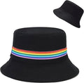 Malaxlx Bucket Hat Beach Sun Hat Fishing Hat for Women Men, Outdoor Travel Reversible Double Side Wear Fisherman Hat