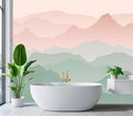 Eierme-Mountain Landscape Background Mural Wallpaper Peel and Stick 160" x 114"