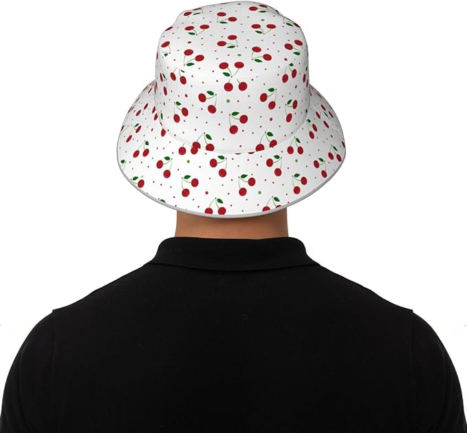 Hat Reversible Fisherman Hats Double Sided Wearing for Women Men Boys Girls
