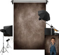 Kate 8x8ft/2.5x2.5m Brown Backdrop Retro Dark Brown Texture Abstarct Portrait Photography Backgrounds Photo Studio Props
