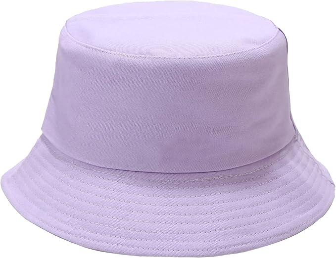 Malaxlx Unisex Bucket Hat Beach Sun Hat Aesthetic Fishing Hat for Men Women Teens, Reversible Double-Side-Wear
