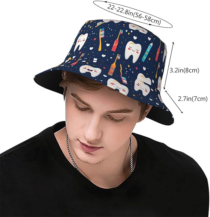 I Love U Bucket Hat Novelty Sun Hats Trendy Fisherman Cap for Men and Women