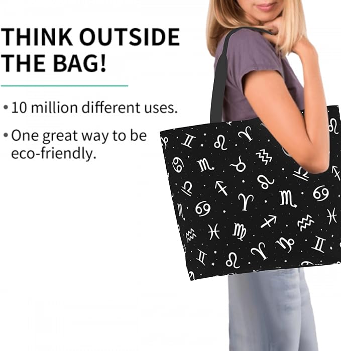 Shoulder Bag Large Reusable Eco-friendly Shopping Bags Portable Storage Handbag