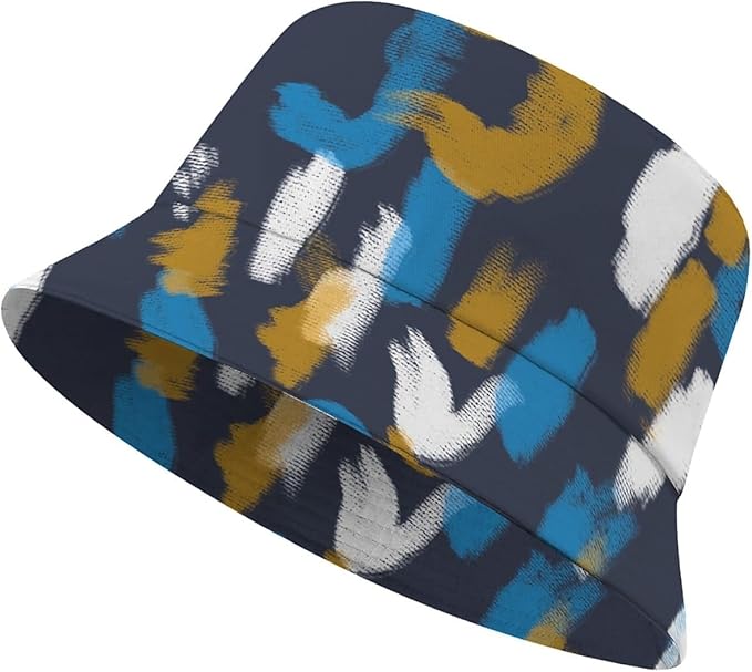 Wildflowers Floral Bucket Hat for Men Women, Summer Vacation Outdoor Travel Reversible Double Side Beach Caps Fisherman Hat