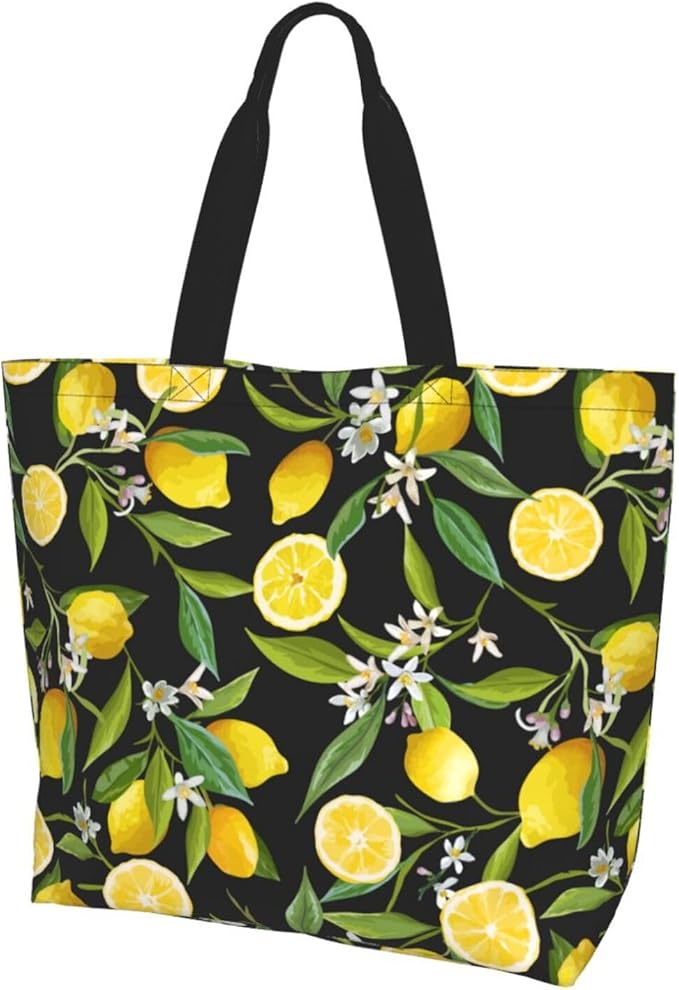 Sunflower Tote Bag For Women, Waterproof Shoulder Bags Big Reusable Grocery Handbag For Shopping Picnic Work Beach