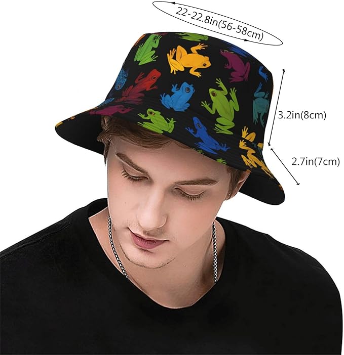 Cute Potted Cactus Bucket Hat Novelty Sun Hats Trendy Fisherman Cap for Men and Women