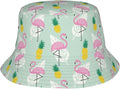 Small Daisy Green Chrysanthemum Flower Bucket Hats Fashion Sun Cap Packable Outdoor Fisherman Hat for Women and Men
