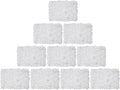 3D Flower Wall Panel, 10pcs White Artificial Floral Wall Backdrop, Realistic Silk Flower Backplanes, Roll Up Fake Flower Background for Valentines Wedding Party Photo Arrangement Outdoor Decor