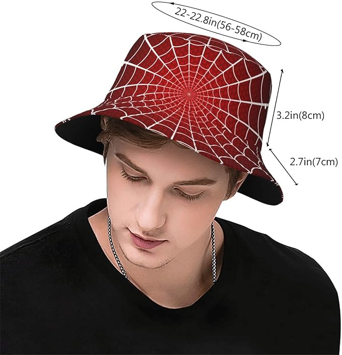 Mushrooms Skulls Cool Bucket Hat Beach Sun Hat Beach Fishing Hat for Men Women