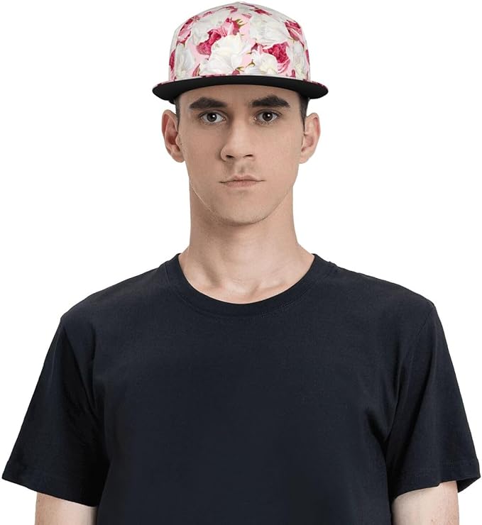 Tulip Flower Baseball Cap for Women Baseball Caps Flower Hat Tulip Baseball Hats Womens Cap for Outdoor