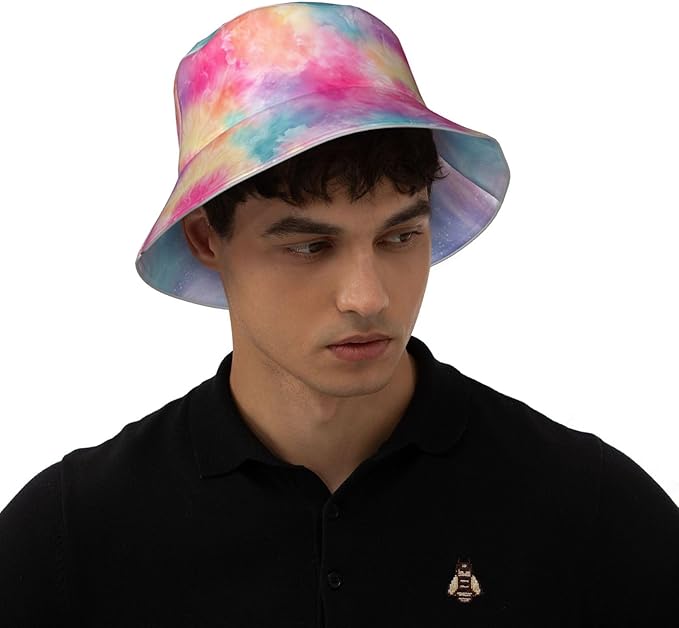Bucket Hat Double-Side-Wear Reversible Sun Hat Beach Travel Hiking for Women Men