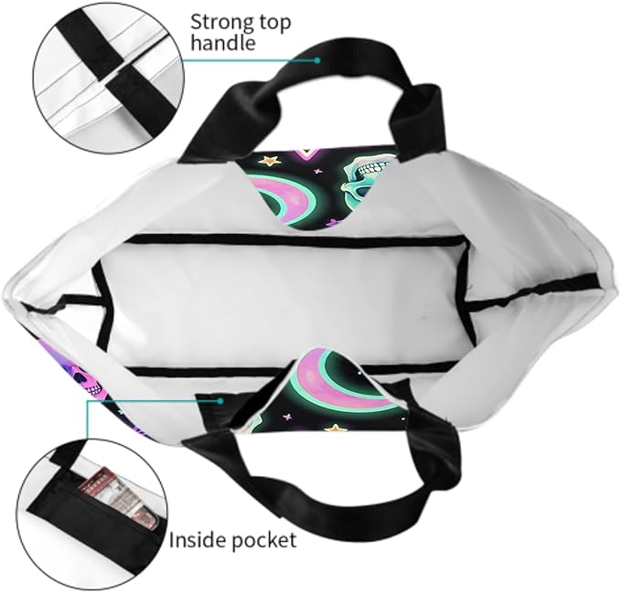 Shoulder Bag Large Reusable Eco-friendly Shopping Bags Portable Storage Handbag