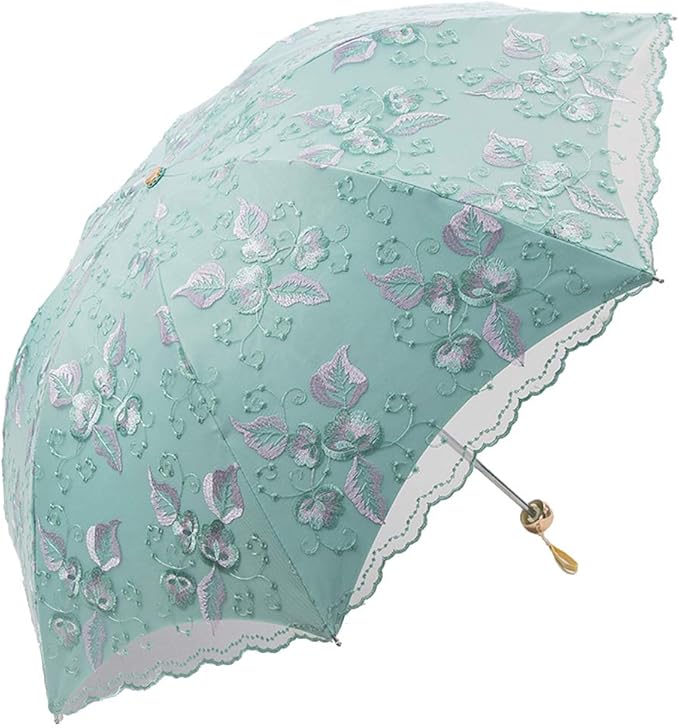 Honeystore Flower Lace Parasols for Wedding Party Lace Bridal Umbrella