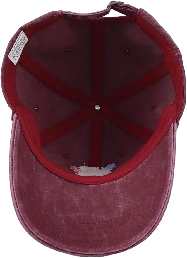 Life is Better in The Garden Hat for Women, Adjustable Embroidered Cotton Gardening Baseball Cap