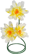 Giant Daisy Flowers for Decoration, 3 Pcs Large Faux Daisy,Big Artificial Flower with Stand for Home Decor,Garden,Hotel,Office,Photography Props,Wedding,Art Gallery,Shop Window Display(Yellow)