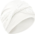 XYIYI Knot Chemo Headwear for Womens Cancer Patients, Stretchy Chemotherapy Headwraps Beanie Hats