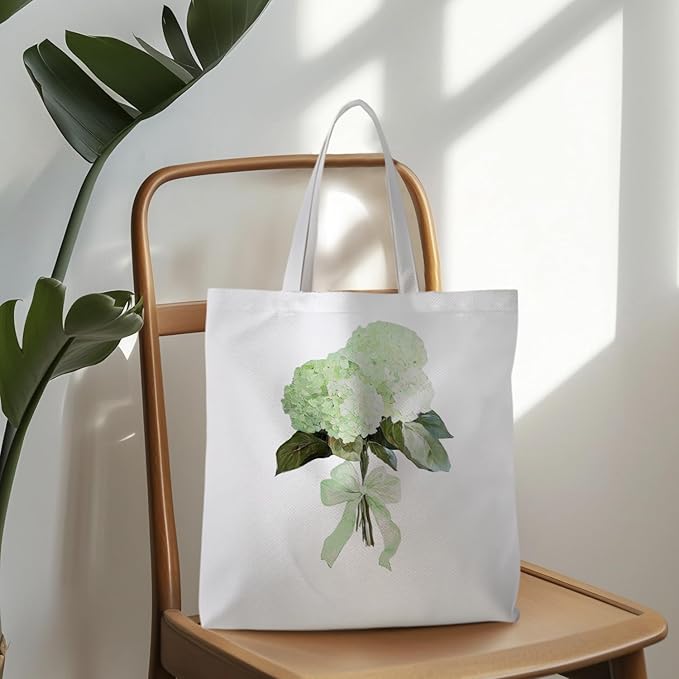 Floral Tote Bag, Floral Bag for Women, Reusable Grocery Bags Shopping Bags