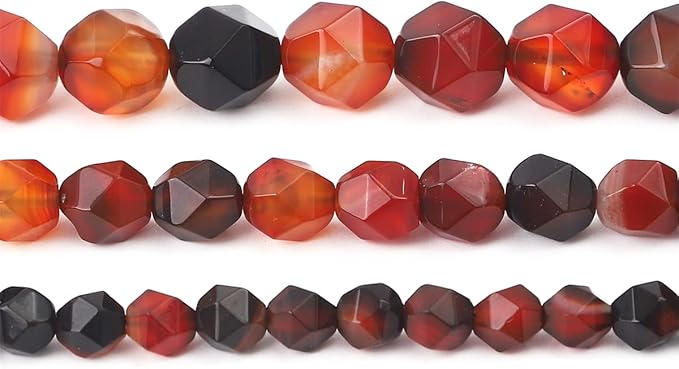Faceted Natural Dream Agate Stone Round Beads 8mm 36cm/Strand for Jewelry Making