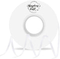 Humphrey's Craft 1/8 Inch White Double Faced Satin Ribbon - 50 Yards Variety of Color for Crafts Gift Wrapping DIY Bows Decoration Sewing and Invitation Card.