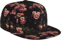 Rose Baseball Cap Adjustable Flower Baseball Caps Womens Hat Rose Flower Baseball Hats for Women Outdoor