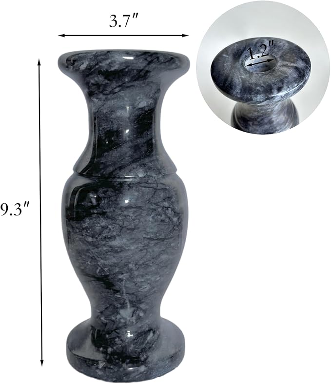 Cemetery Vases for Grave Decorations,Natural Granite Flower Vases for Cemetery. (1)