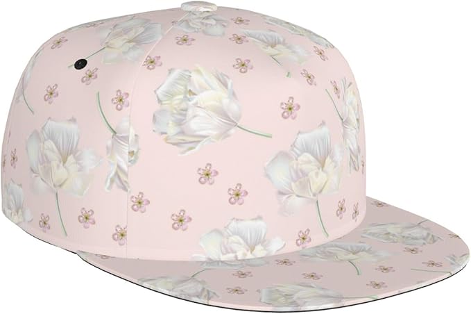 Tulip Flower Baseball Cap for Women Baseball Caps Flower Hat Tulip Baseball Hats Womens Cap for Outdoor