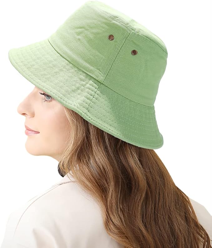 Malaxlx Unisex Bucket Hat Summer UPF 50+ Sun Protection Outdoor Beach Fishing Travel Hiking Hat