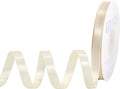 Cream Satin Ribbon, Double Faced 3/8 Inch X 25 Yards Cream Ribbon, Premium Satin Ribbon for Gift Wrapping, Crafts, Hair Bow Making, Sewing, Flower Bouquet, Wedding Party Decor
