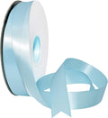 Morex Ribbon Double Face Satin Ribbon 7/8" X 50 YD Light Blue Ribbon for Gift Wrapping, Birthday Gift Cards, Satin Dress for Women, Silk Ribbons for Crafts, Wedding Gifts for Couple