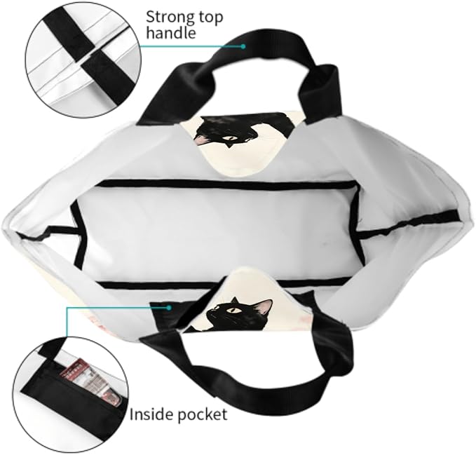 Shoulder Bag Large Reusable Eco-friendly Shopping Bags Portable Storage Handbag
