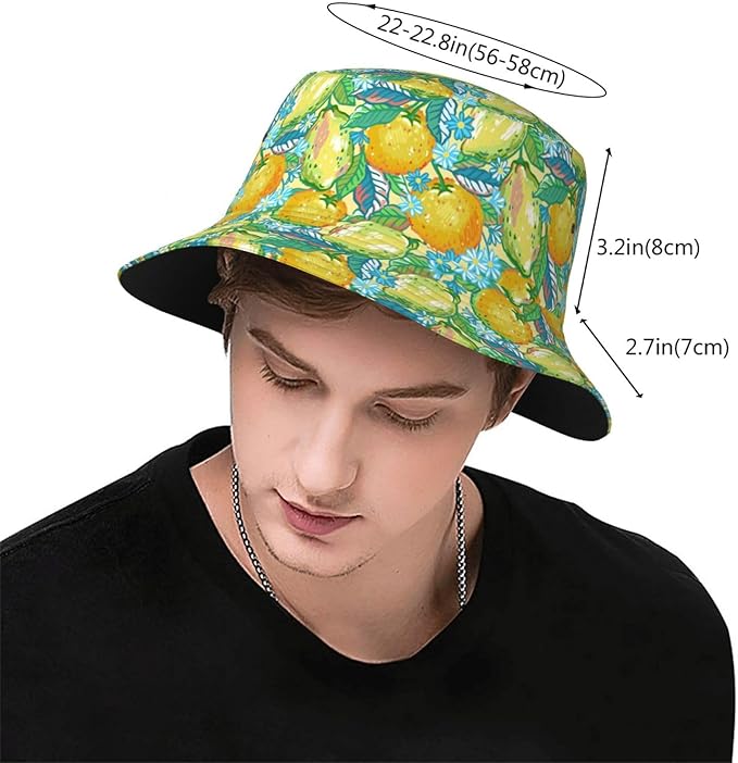 Bucket Hat Summer Beach Fisherman Cap Packable Sun Hats